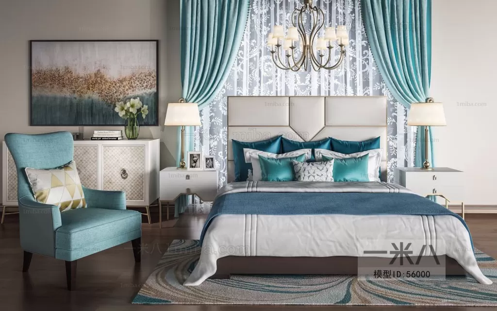 3DSKYFREE – BED 3DS MAX MODELS