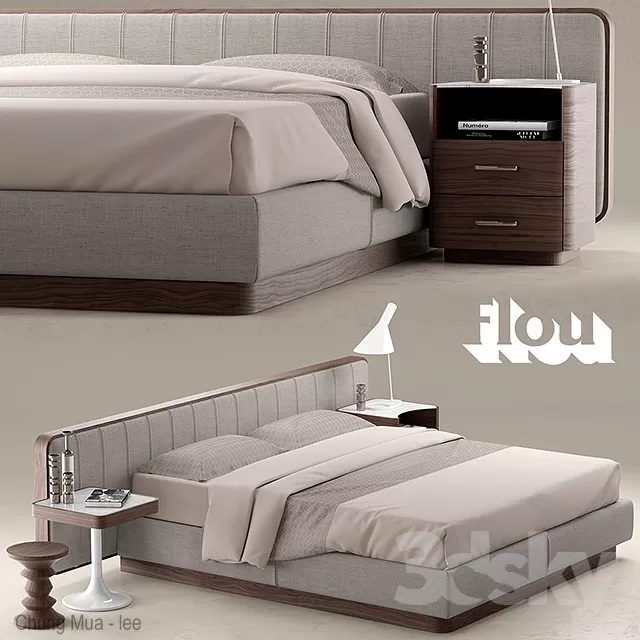 3DSKYFREE – BED 3DS MAX MODELS