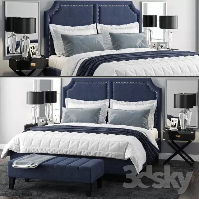3DSKYFREE – BED 3DS MAX MODELS