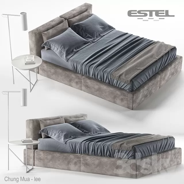 3DSKYFREE – BED 3DS MAX MODELS