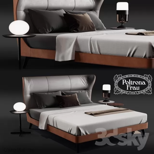 3DSKYFREE – BED 3DS MAX MODELS