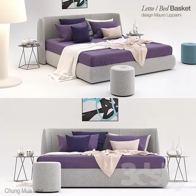 3DSKYFREE – BED 3DS MAX MODELS