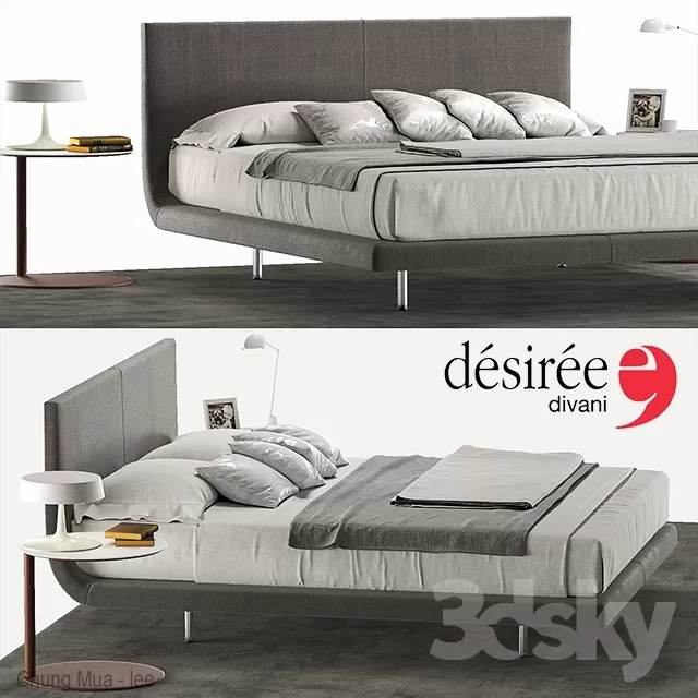 3DSKYFREE – BED 3DS MAX MODELS