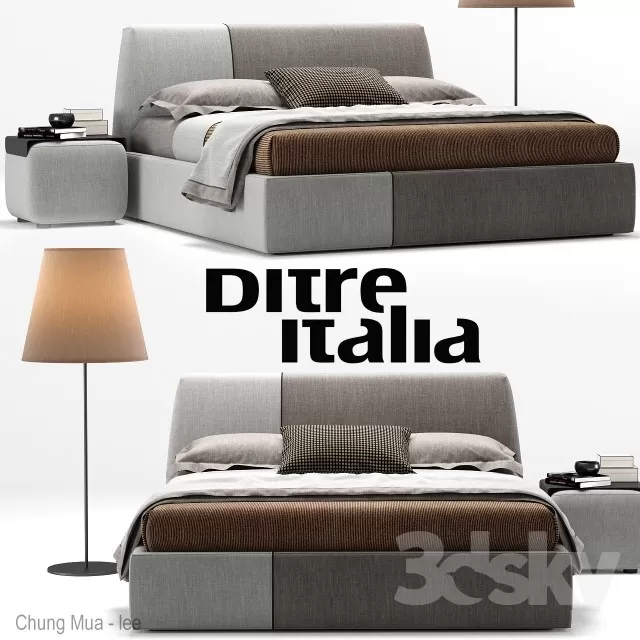 3DSKYFREE – BED 3DS MAX MODELS
