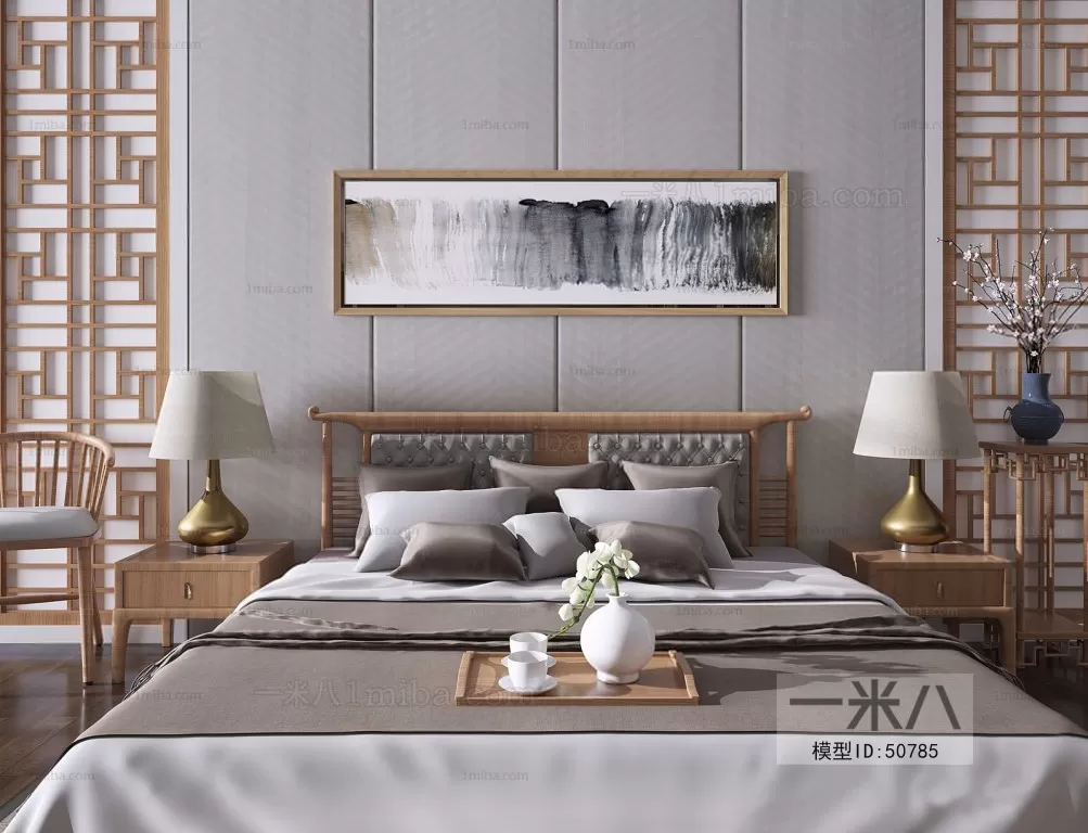 3DSKYFREE – BED 3DS MAX MODELS