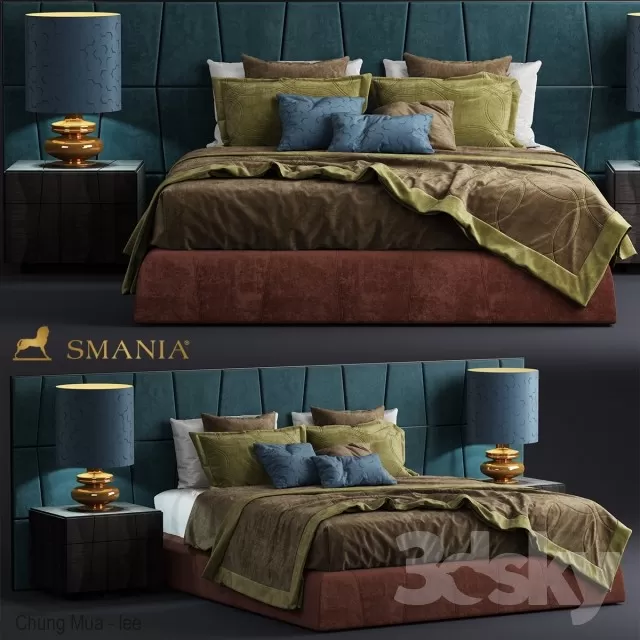 3DSKYFREE – BED 3DS MAX MODELS