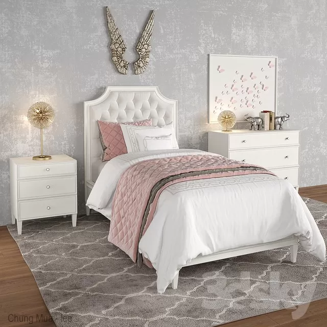 3DSKYFREE – BED 3DS MAX MODELS