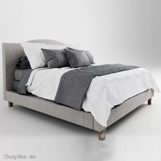 3DSKYFREE – BED 3DS MAX MODELS