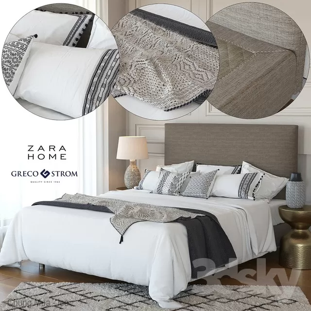 DECOR HELPER – BED 3D MODELS – 521