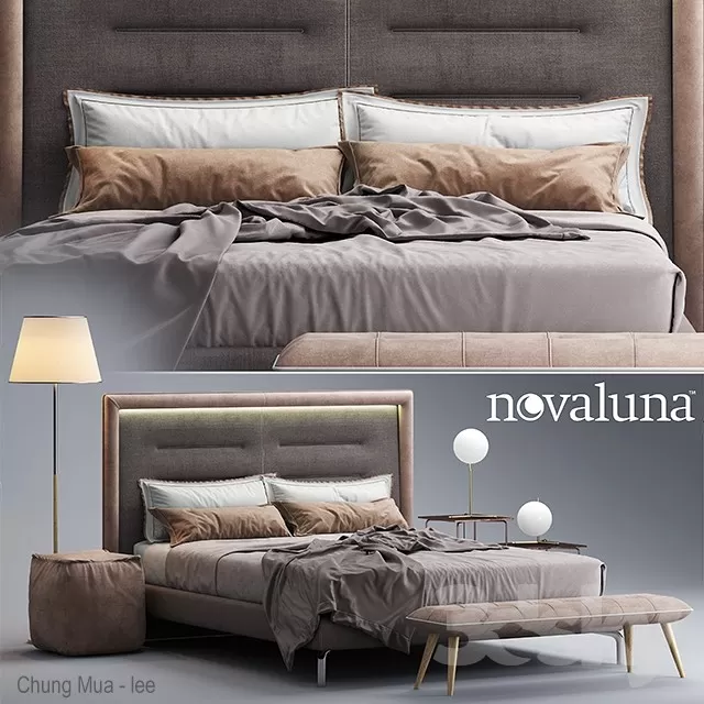 3DSKYFREE – BED 3DS MAX MODELS