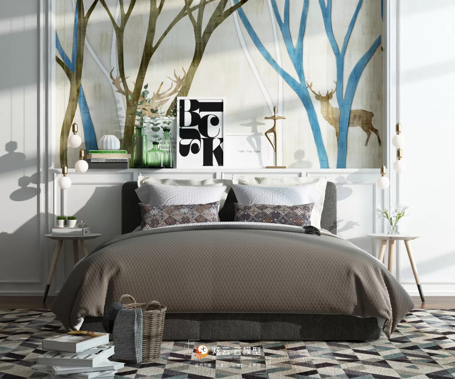 3DSKYFREE – BED 3DS MAX MODELS