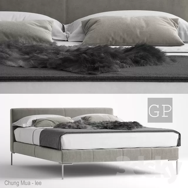 3DSKYFREE – BED 3DS MAX MODELS