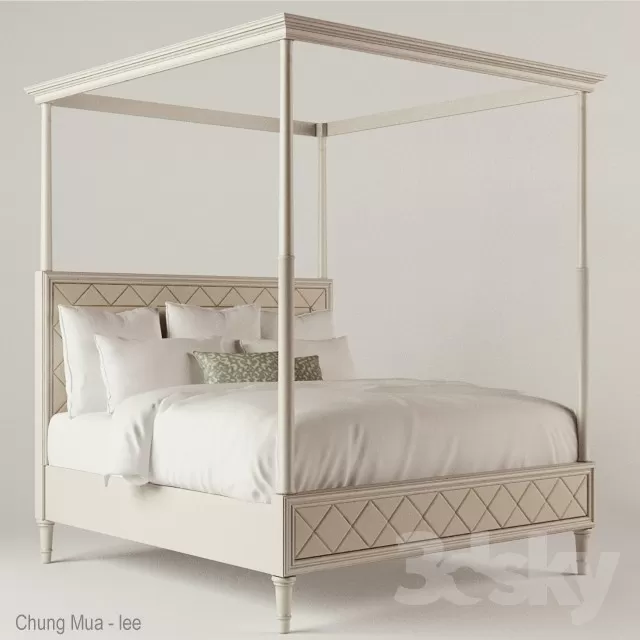 3DSKYFREE – BED 3DS MAX MODELS