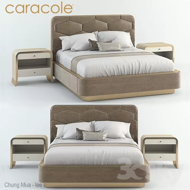 3DSKYFREE – BED 3DS MAX MODELS