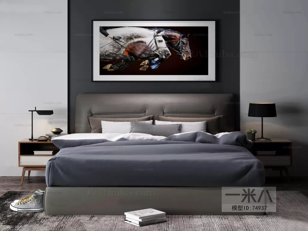 3DSKYFREE – BED 3DS MAX MODELS