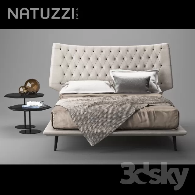 DECOR HELPER – BED 3D MODELS – 591