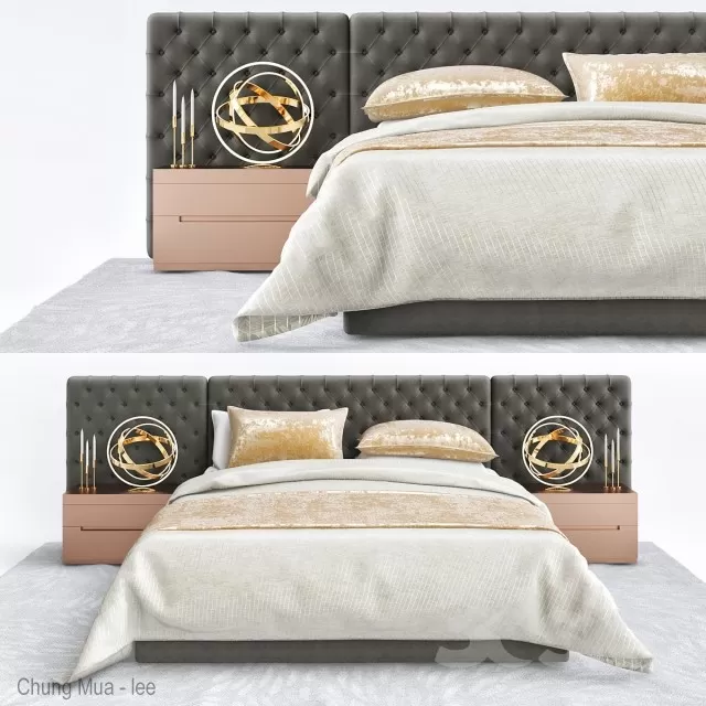 3DSKYFREE – BED 3DS MAX MODELS