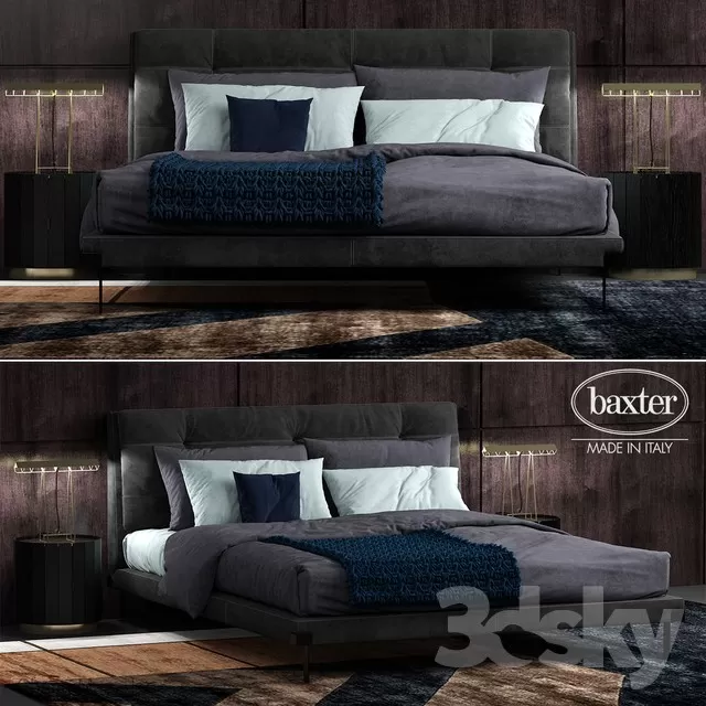 3DSKYFREE – BED 3DS MAX MODELS