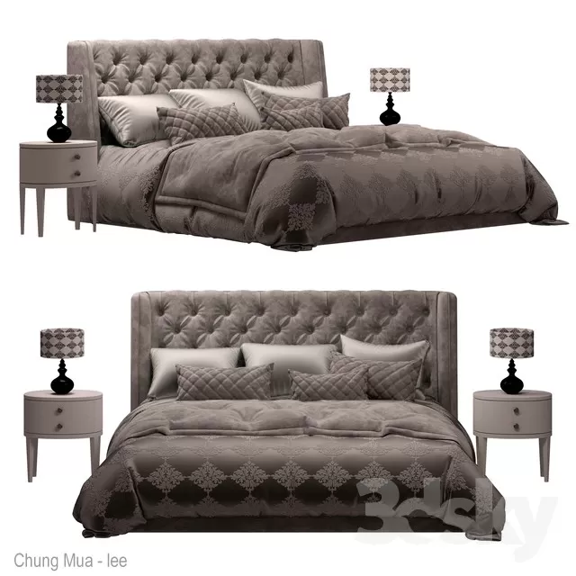 3DSKYFREE – BED 3DS MAX MODELS