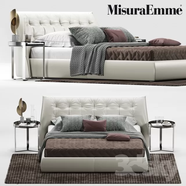 3DSKYFREE – BED 3DS MAX MODELS