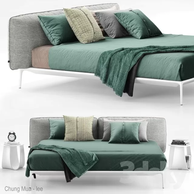 3DSKYFREE – BED 3DS MAX MODELS