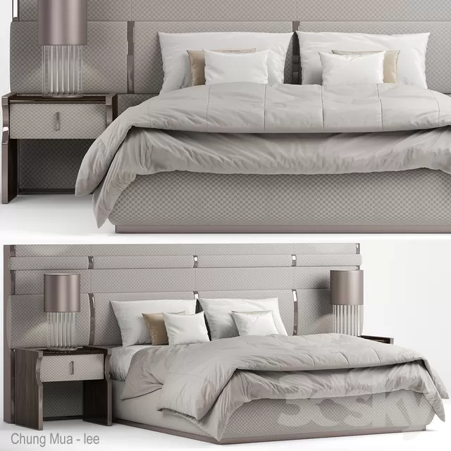 3DSKYFREE – BED 3DS MAX MODELS