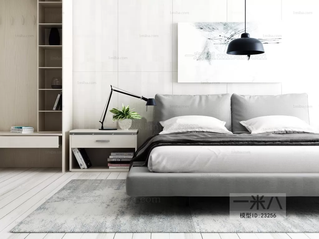 3DSKYFREE – BED 3DS MAX MODELS
