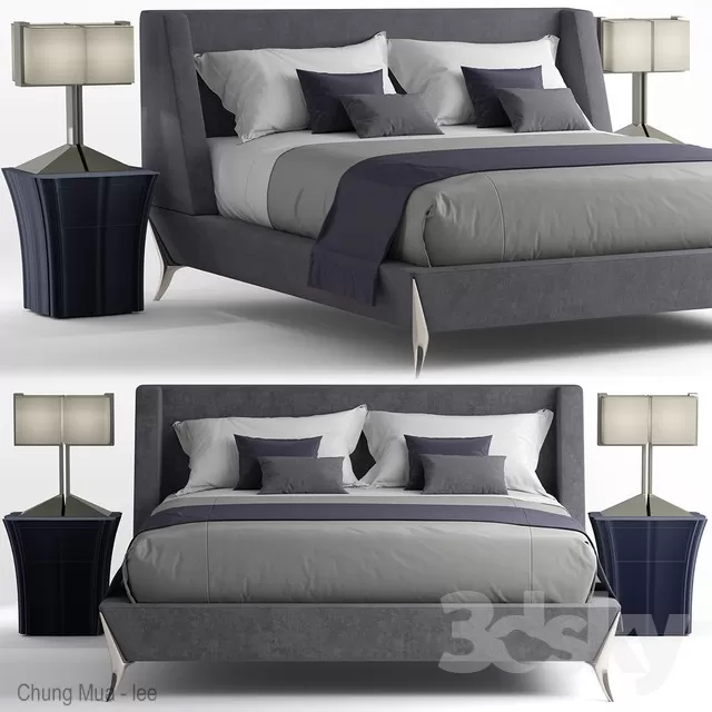 3DSKYFREE – BED 3DS MAX MODELS