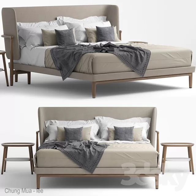 3DSKYFREE – BED 3DS MAX MODELS