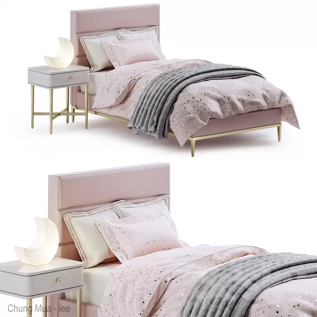 3DSKYFREE – BED 3DS MAX MODELS