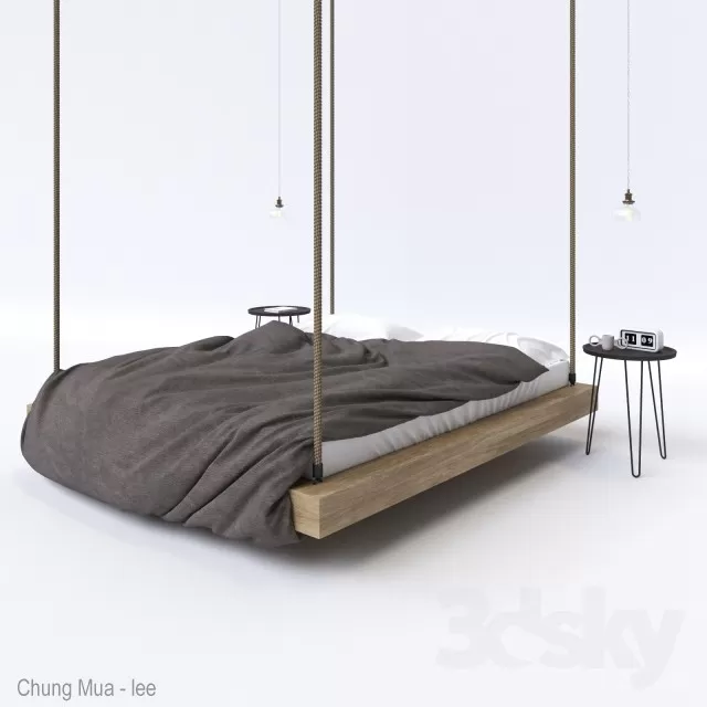 3DSKYFREE – BED 3DS MAX MODELS