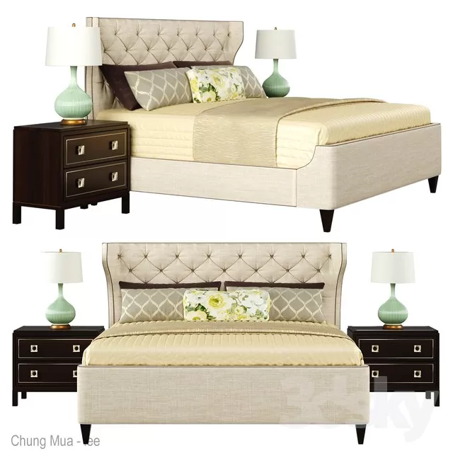 3DSKYFREE – BED 3DS MAX MODELS