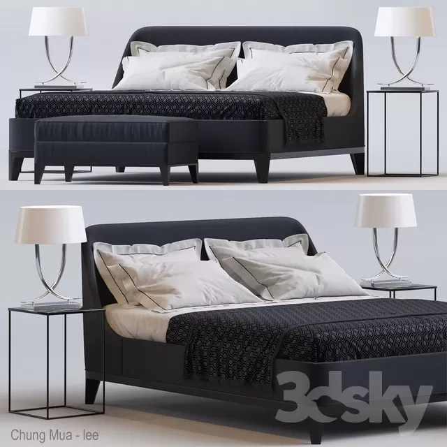 3DSKYFREE – BED 3DS MAX MODELS