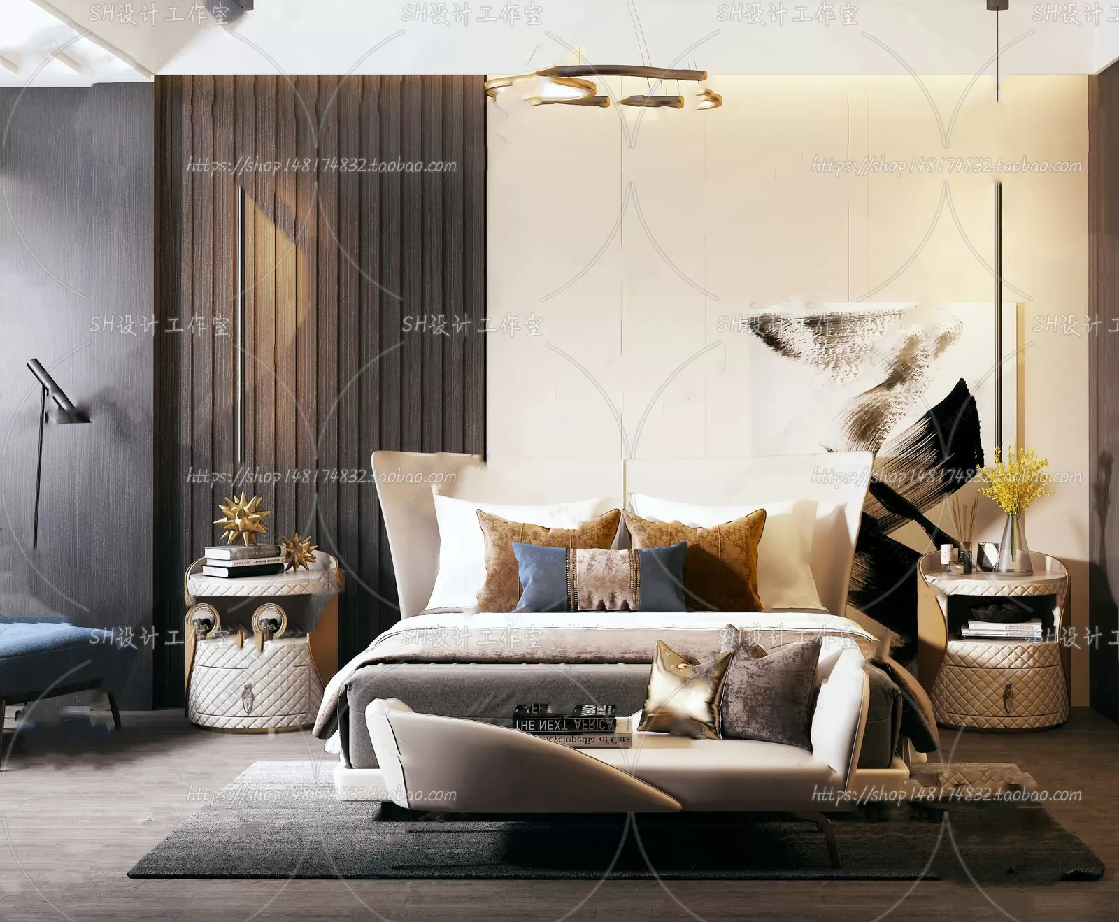 3DSKYFREE – BED 3DS MAX MODELS