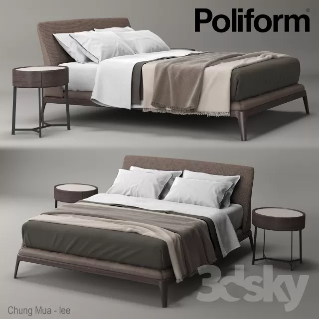 3DSKYFREE – BED 3DS MAX MODELS