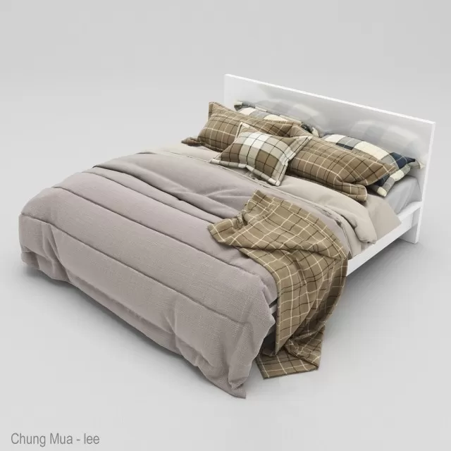 3DSKYFREE – BED 3DS MAX MODELS