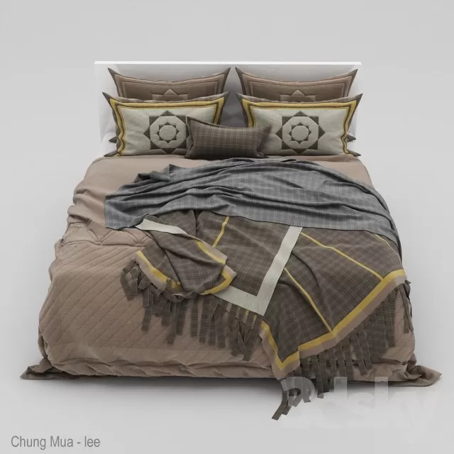 3DSKYFREE – BED 3DS MAX MODELS