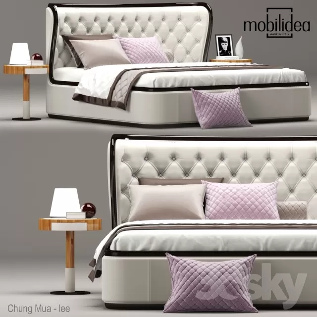 3DSKYFREE – BED 3DS MAX MODELS