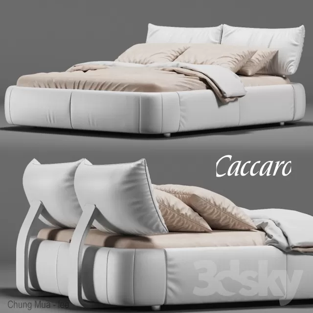 3DSKYFREE – BED 3DS MAX MODELS