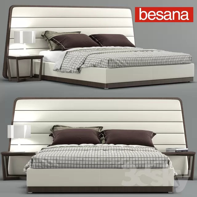 3DSKYFREE – BED 3DS MAX MODELS