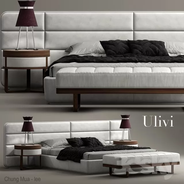 3DSKYFREE – BED 3DS MAX MODELS