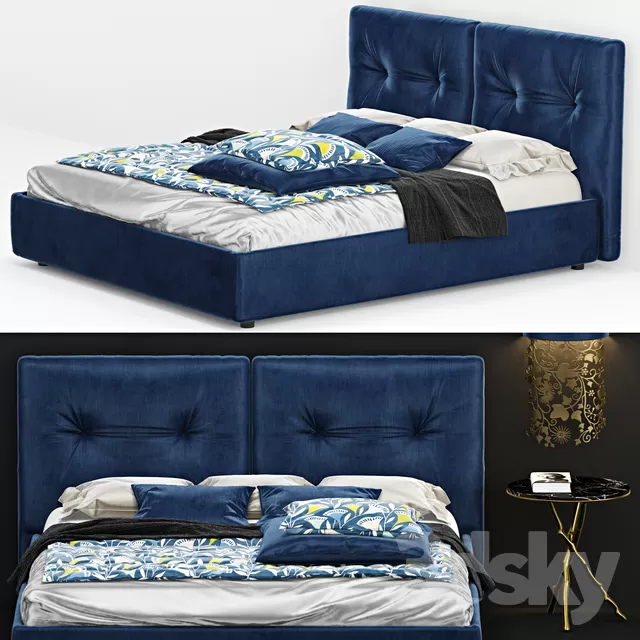 3DSKYFREE – BED 3DS MAX MODELS