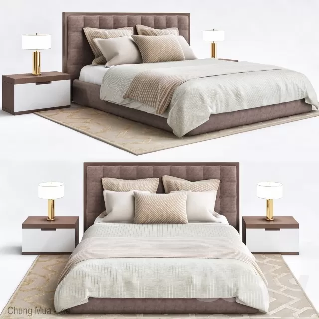 3DSKYFREE – BED 3DS MAX MODELS