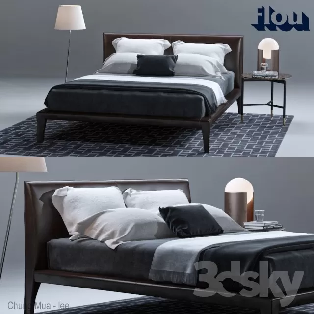 3DSKYFREE – BED 3DS MAX MODELS