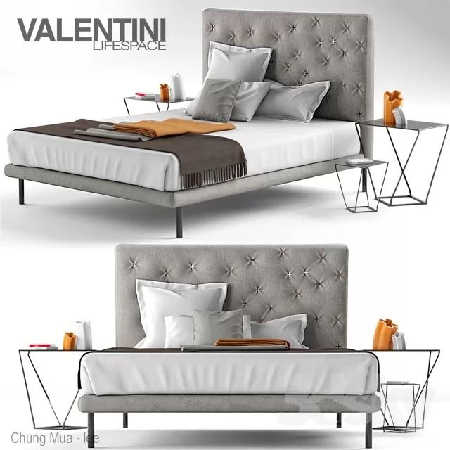 3DSKYFREE – BED 3DS MAX MODELS