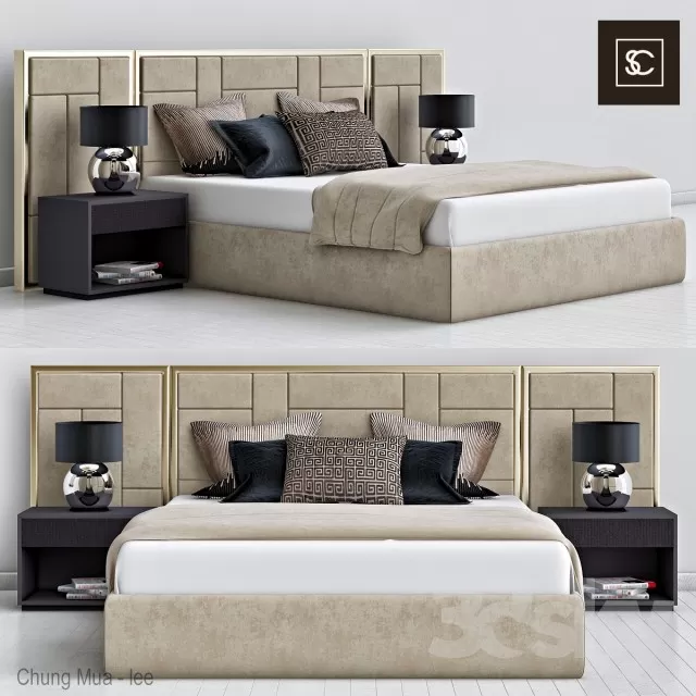 3DSKYFREE – BED 3DS MAX MODELS