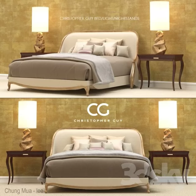 3DSKYFREE – BED 3DS MAX MODELS