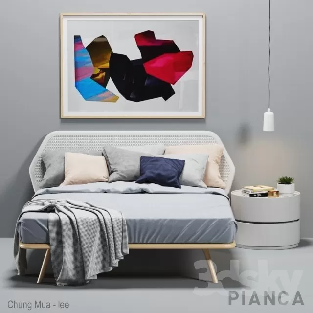 3DSKYFREE – BED 3DS MAX MODELS