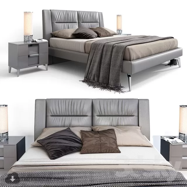 3DSKYFREE – BED 3DS MAX MODELS