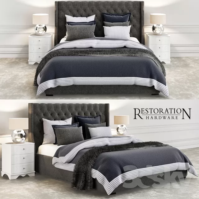 3DSKYFREE – BED 3DS MAX MODELS